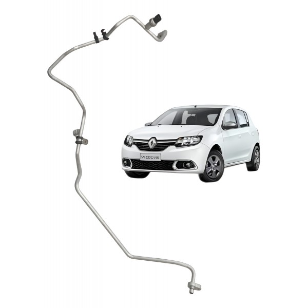 Mangueira Ar Condicionado Renault Sandero 1.0 2016 2017