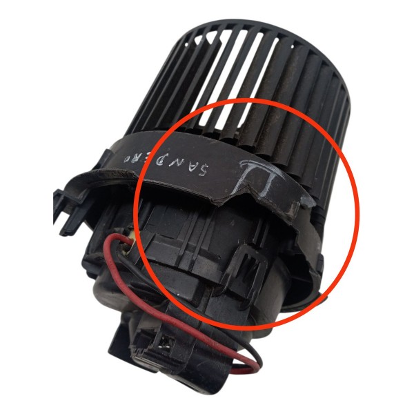 Motor Ventilador Ar Forçado Renault Sandero 2014 Detlhe Motor Ventilador Ar Forçado Renault Sandero 2014 Detlhe