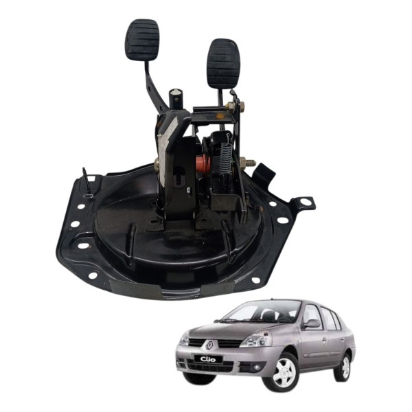 Pedaleira Pedal Freio Embreagem Renault Clio 1.0 2001 2002