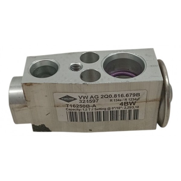 Válvula Expansão Evaporador Volkswagen Polo Virtus 2018 2020 Válvula Expansão Evaporador Volkswagen Polo Virtus 2018 2020