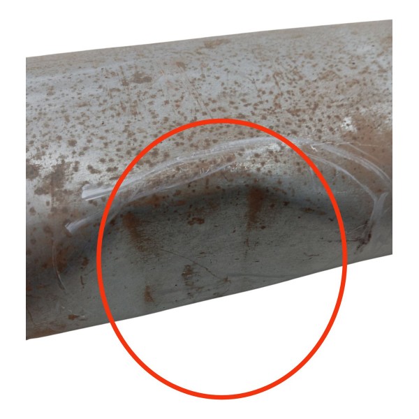 Escapamento Silencioso Volkswagen Gol 1.0 2000 G3 G4 Detalhe Escapamento Silencioso Volkswagen Gol 1.0 2000 G3 G4 Detalhe