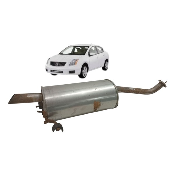 Escapamento Silencioso Nissan Sentra 2007 2008 2009 2010