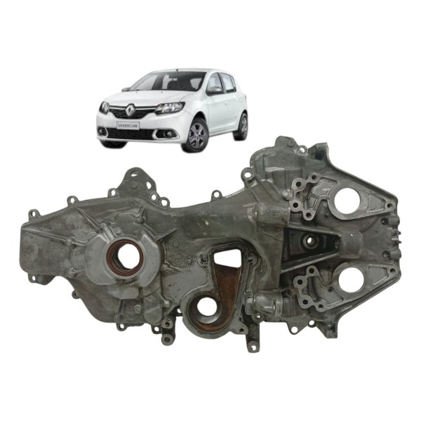 Tampa Frontal Motor Renault Sandero Logan 1.0 3cc 2017 2018