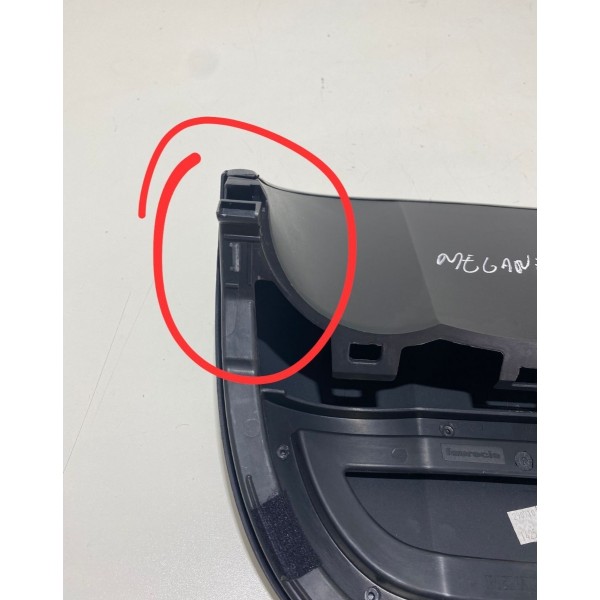 Acabamento Superior Painel Instrumento Megane C/avaria
