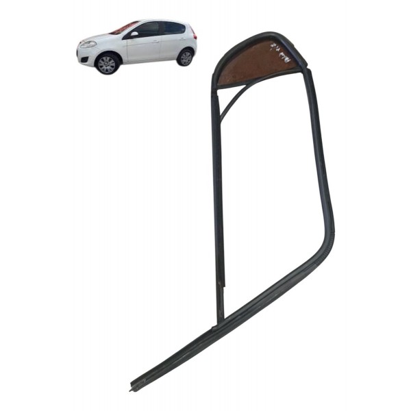 Vidro Fixo Traseiro Esquerdo Borracha Fiat Palio 2014 2015