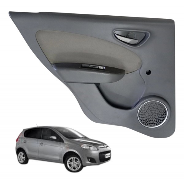 Forro Porta Traseiro Esquerdo Fiat Palio 2013 2014 2015 2016