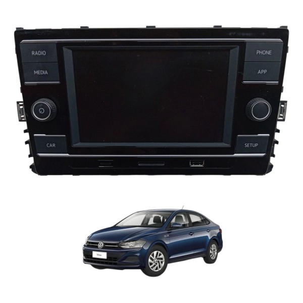 Radio Multimidia Volkswagen Virtus 1.6 2019