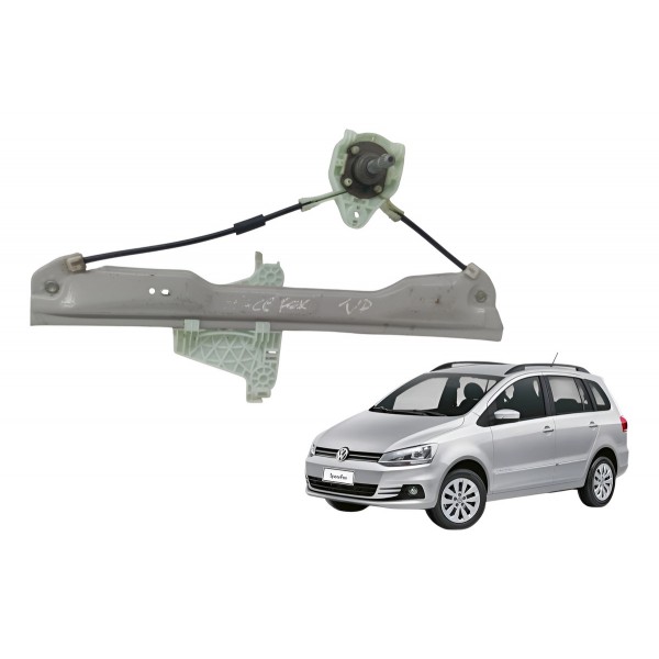 Maquina Vidro Traseiro Direito Volkswagen Spacefox 2006