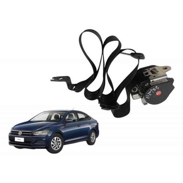 Cinto Segurança Dianteiro Esquerdo Volkswagen Virtus 2019