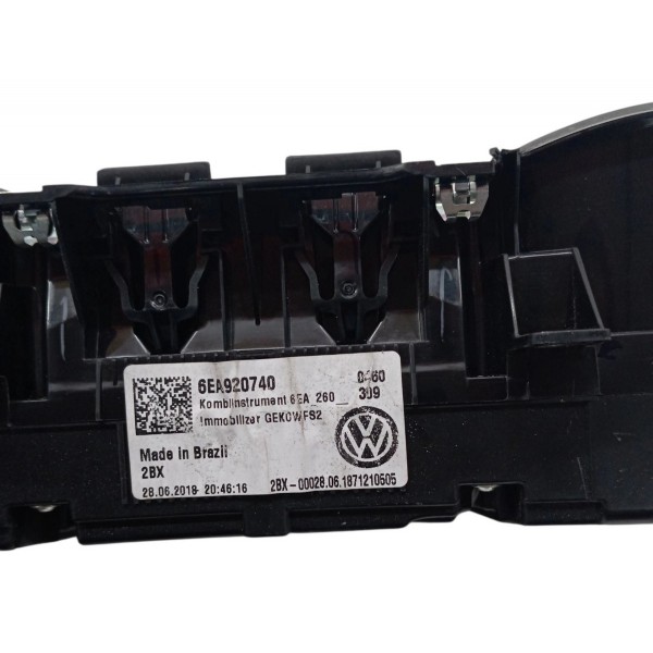 Painel Instrumentos Volkswagen Virtus 1.6 2019 Detalhe Painel Instrumentos Volkswagen Virtus 1.6 2019 Detalhe