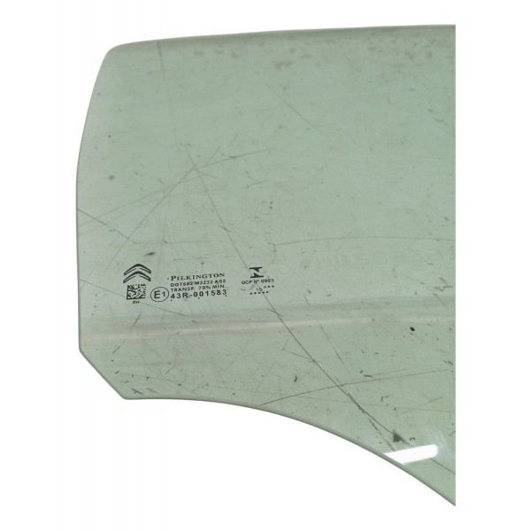 Vidro Porta Traseira Direito Citroen C3 2014 2015 2016 2017