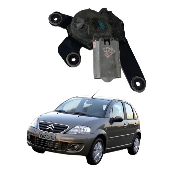 Motor Limpador Traseiro Citroen C3 1.0 2009 Motor Limpador Traseiro Citroen C3 1.0 2009