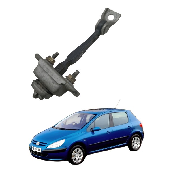 Limitador Porta Dianteira Direita Peugeot 307 2006 Limitador Porta Dianteira Direita Peugeot 307 2006