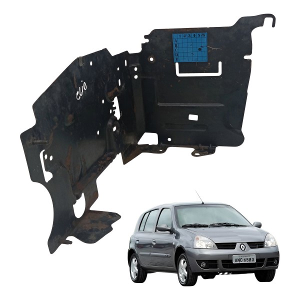 Suporte Base Bateria Renault Clio 1.0 2007 Suporte Base Bateria Renault Clio 1.0 2007