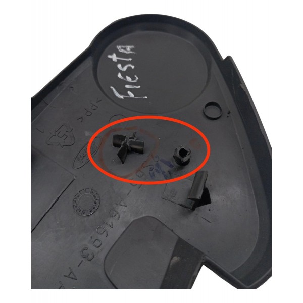 Acabamento Esquerdo Banco Ford Fiesta 1.6 2011 Detalhe