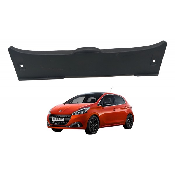 Moldura Acabamento Porta Malas Peugeot 208 Allure 2014 2015 Moldura Acabamento Porta Malas Peugeot 208 Allure 2014 2015