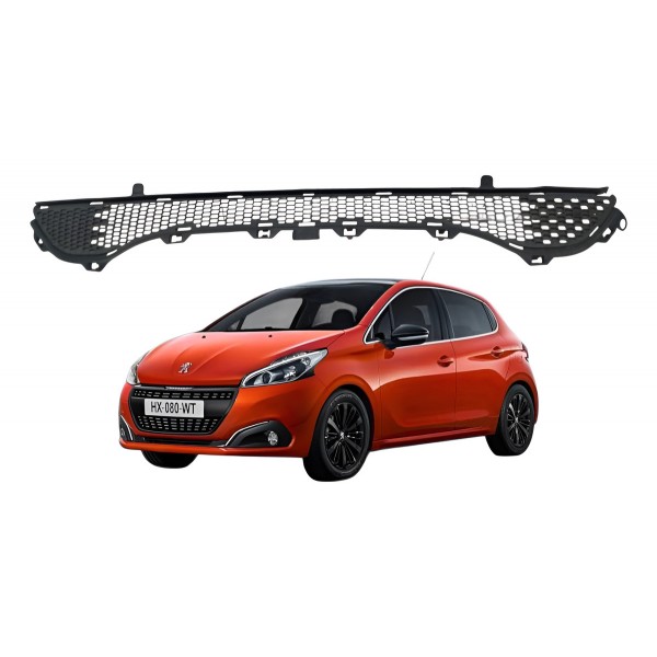Churrasqueira Parachoque Frontal Peugeot 208 2014 15 Detalhe Churrasqueira Parachoque Frontal Peugeot 208 2014 15 Detalhe