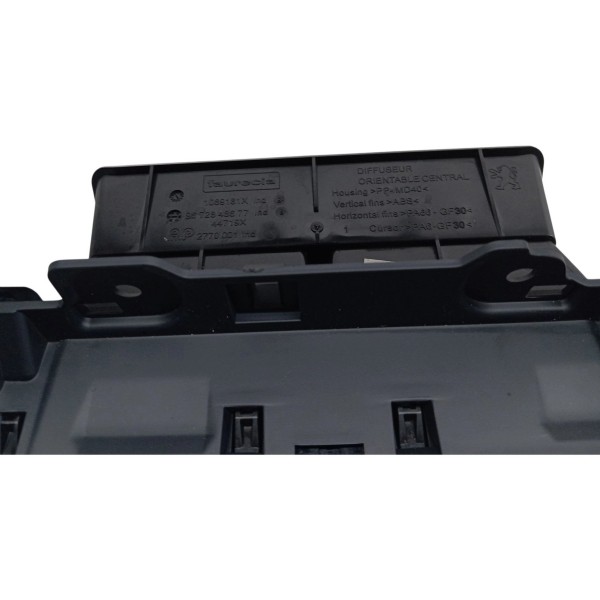 Moldura Painel Difusor Ar Central Peugeot 208 2014 2015 Moldura Painel Difusor Ar Central Peugeot 208 2014 2015