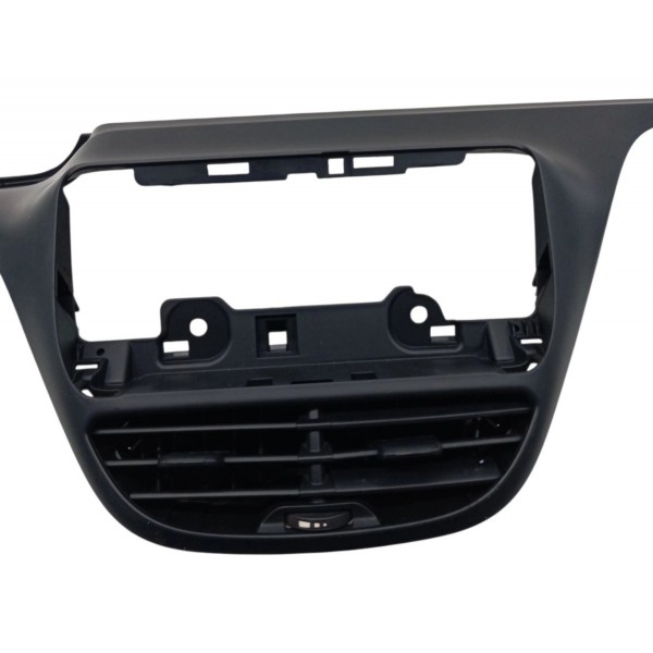 Moldura Painel Difusor Ar Central Peugeot 208 2014 2015 Moldura Painel Difusor Ar Central Peugeot 208 2014 2015