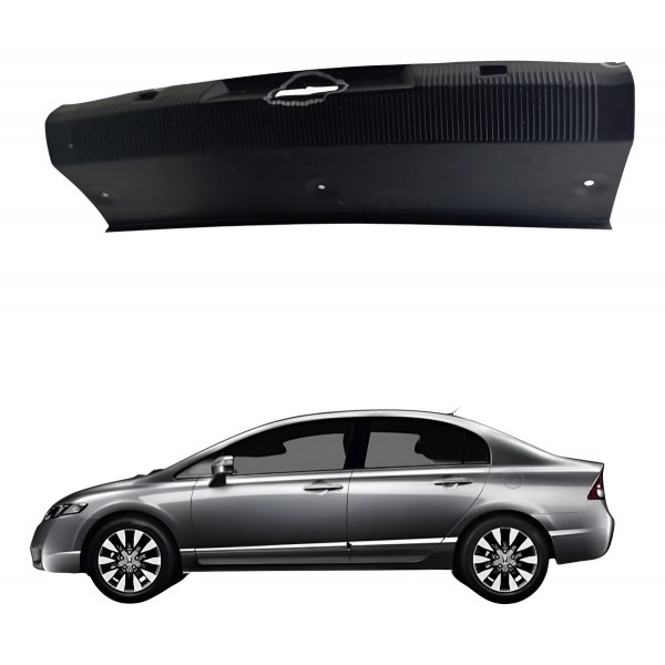 Moldura Inferior Porta Malas Citroen C4 Lounge  2014 Detalhe