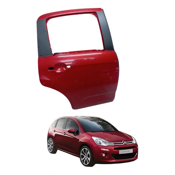 Porta Traseira Direita Citroen C3 Tendance 2016 2017 2018 Porta Traseira Direita Citroen C3 Tendance 2016 2017 2018