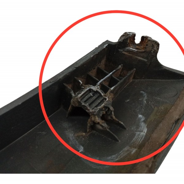 Moldura Paralama Traseiro Esquerdo Gm Captiva 2008 Detalhe