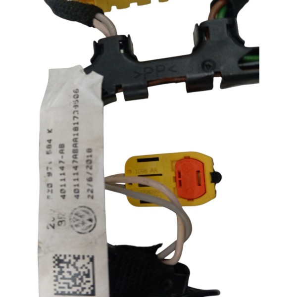 Chicote Volante C/comandos Volkswagen Virtus Tcross 2018 Chicote Volante C/comandos Volkswagen Virtus Tcross 2018