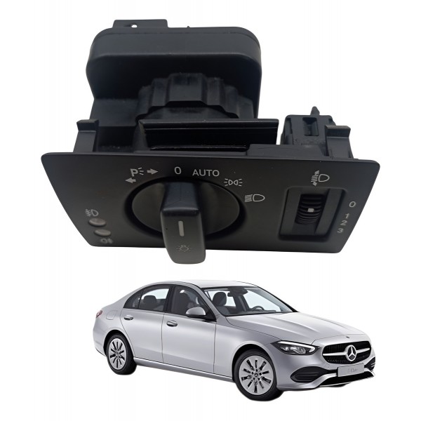 Botão Comando Farol Milha Mercedes Benz C200 2008 2009 2010