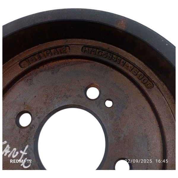 Panela Tambor Freio Traseiro Kia Picanto 1.0 2007 2008 2009