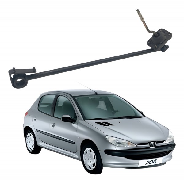 Alavanca Trambulador Marcha Varão Peugeot 206 1.0 2005 Alavanca Trambulador Marcha Varão Peugeot 206 1.0 2005