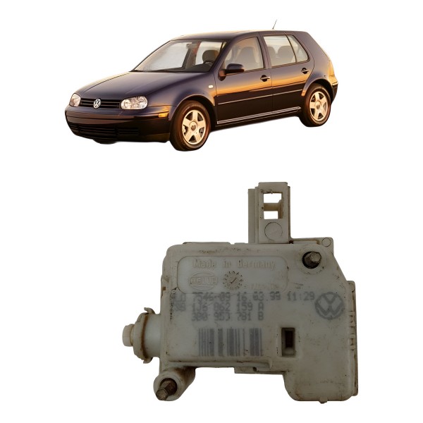 Trava Tranca Porta Malas Volkswagen Golf 2005 Trava Tranca Porta Malas Volkswagen Golf 2005