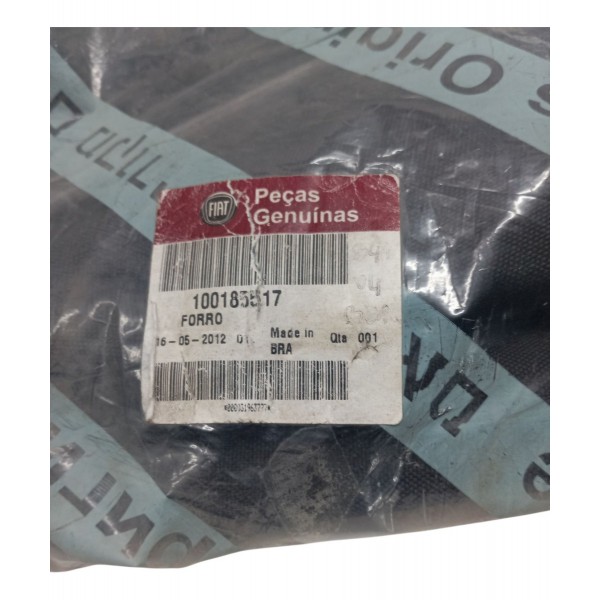 Capa Encosto Banco Traseiro Fiat Uno 2012 Original