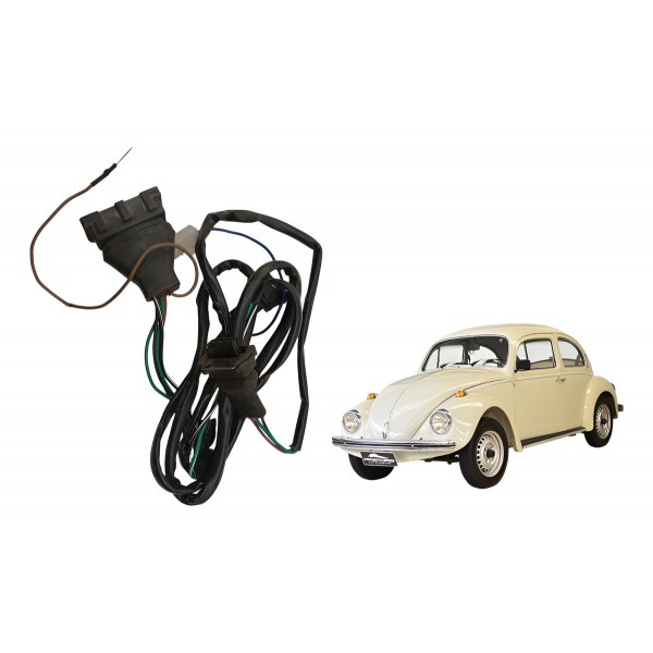 Chicote Modulo Ignição Volkswagen Fusca Sete Pinos 1988 Chicote Modulo Ignição Volkswagen Fusca Sete Pinos 1988