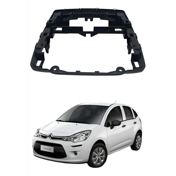Moldura Central Painel Citroen C3 1.5 2014 2015 2016 2017 Moldura Central Painel Citroen C3 1.5 2014 2015 2016 2017