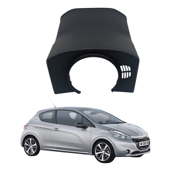 Moldura Superior Coluna Direção Peugeot 208 2013 2014 2015 Moldura Superior Coluna Direção Peugeot 208 2013 2014 2015