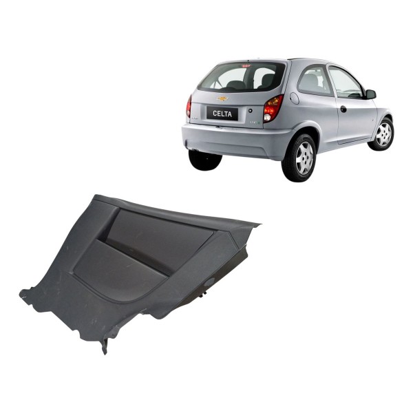 Forro Lateral Traseiro Direito Chevrolet Celta 1.0 2008 2009 Forro Lateral Traseiro Direito Chevrolet Celta 1.0 2008 2009
