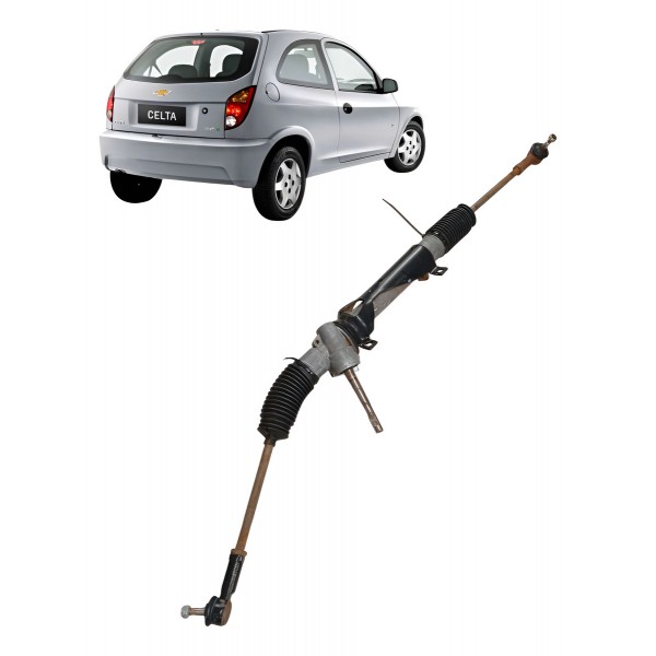 Caixa Direção Mecanica Chevrolet Celta 1.0 2008 2009 Detalhe Caixa Direção Mecanica Chevrolet Celta 1.0 2008 2009 Detalhe