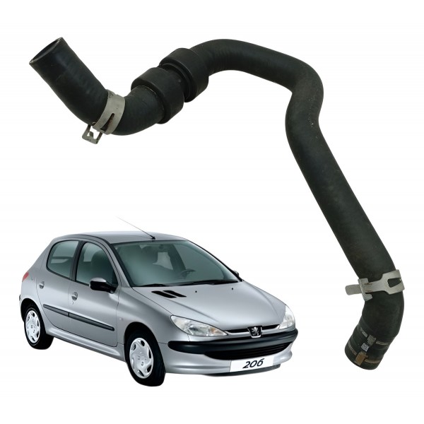 Mangueira Inferior Radiador Peugeot 206 1.4 2006 2007 2008 Mangueira Inferior Radiador Peugeot 206 1.4 2006 2007 2008