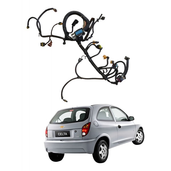 Chicote Injeção Motor Chevrolet Celta 1.02006 2007 2008 2009