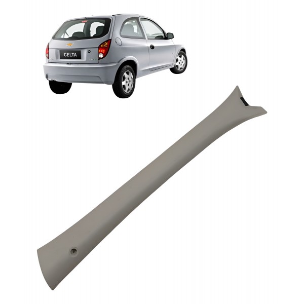 Moldura Esquerda Coluna Parabrisa Chevrolet Celta 2008 2009 Moldura Esquerda Coluna Parabrisa Chevrolet Celta 2008 2009