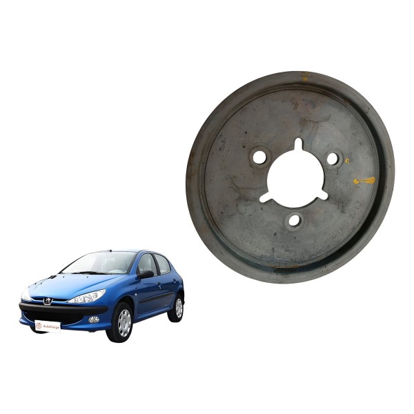 Polia Virabrequim Peugeot 206 207 C3 1.4 8v 2006 2007 2008 Polia Virabrequim Peugeot 206 207 C3 1.4 8v 2006 2007 2008