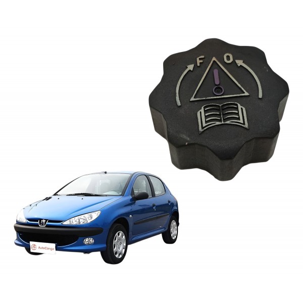 Tampa Agua Radiador Peugeot 206 207 1.4 2005 2006 2007 2008 Tampa Agua Radiador Peugeot 206 207 1.4 2005 2006 2007 2008