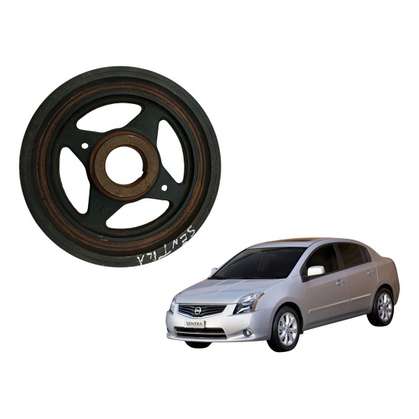 Polia Virabrequim Nissan Sentra Renault Fluence 2.0 2012 Polia Virabrequim Nissan Sentra Renault Fluence 2.0 2012