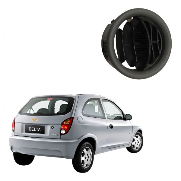 Moldura Difusor Ar Painel Chevrolet Celta 2004 2005 93314796 Moldura Difusor Ar Painel Chevrolet Celta 2004 2005 93314796