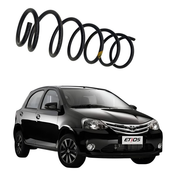 Mola Dianteira Toyota Corolla Etios 2015 2016 2017 Mola Dianteira Toyota Corolla Etios 2015 2016 2017