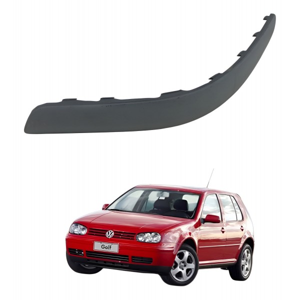 Moldura Parachoque Traseiro Direito Volkswagen Golf 2005 Moldura Parachoque Traseiro Direito Volkswagen Golf 2005