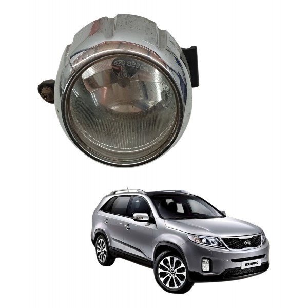 Farol Milha Direito Kia Sorento 3.5 V6 4x4 2012 2013 Detalhe Farol Milha Direito Kia Sorento 3.5 V6 4x4 2012 2013 Detalhe