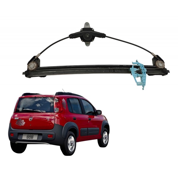Maquina Vidro Manual Dianteira Direita Fiat Uno Way 2011 Maquina Vidro Manual Dianteira Direita Fiat Uno Way 2011
