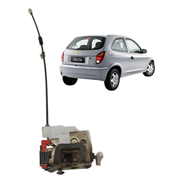 Fechadura Porta Traseira Direita Chevrolet Celta 2005 2006 Fechadura Porta Traseira Direita Chevrolet Celta 2005 2006