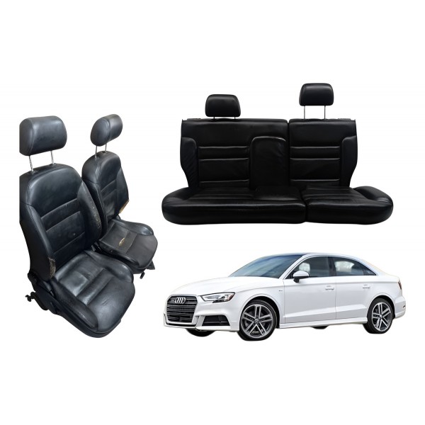Jogo Banco Couro Audi A3 2 Portas 2003 Detalhes
